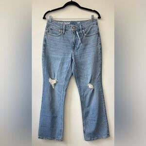 NWT J. Crew Bootcut Jeans Size 27 or 4 Medium Wash Denim